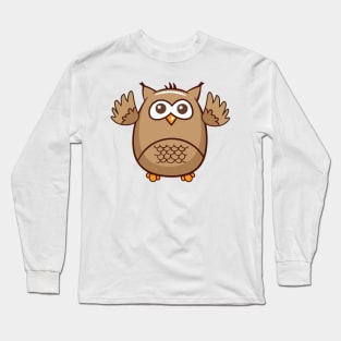 cute owl Long Sleeve T-Shirt